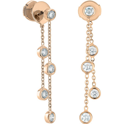 debeers戴比尔斯五钻18K玫瑰金