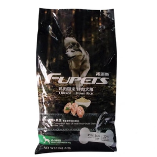 福派斯狗粮 鸡肉糙米成犬粮柴犬法斗金毛泰迪哈士奇通用成犬粮
