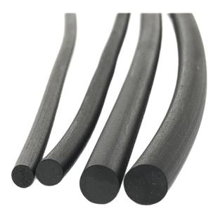 实心橡胶圆条耐酸碱三元乙丙橡胶条O型密封条3/4/5/6/7/8/10/12