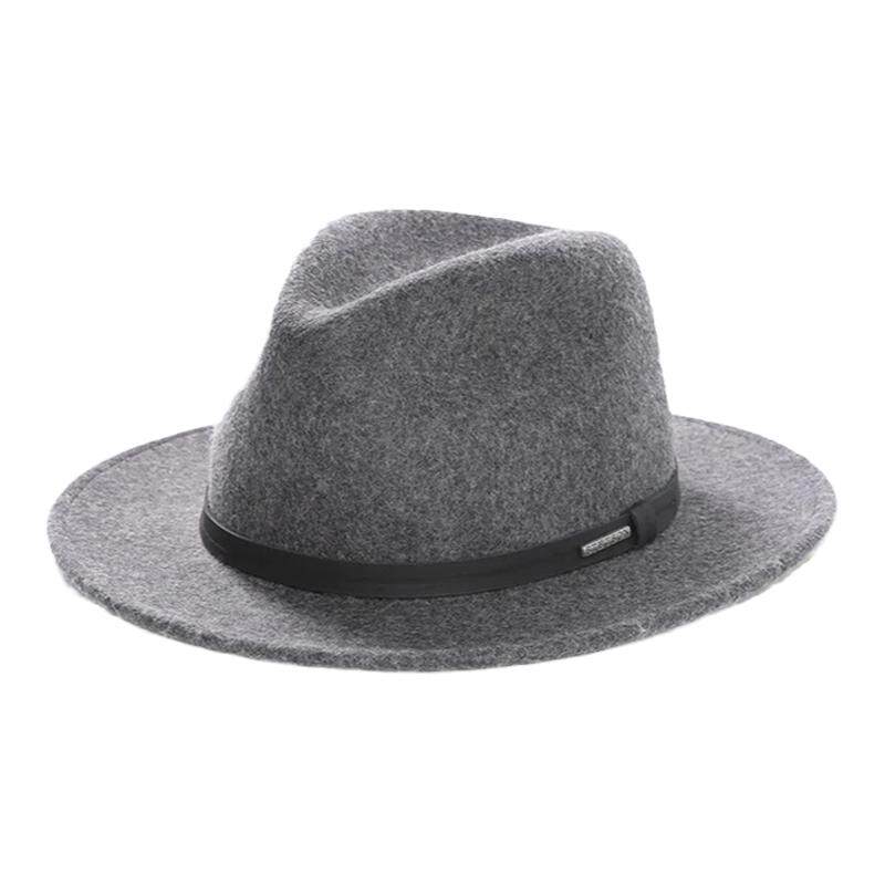 Stetson帽子礼帽英伦风羊毛毛呢