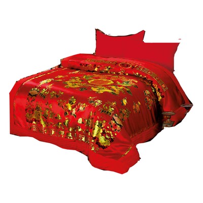 丝绸婚庆佳品正品结婚纯棉被套