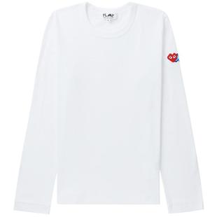 IT CDG PLAY COMME des GARÇONS川久保玲女装长袖T恤简约休闲内