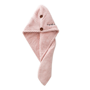 出口日本超强吸水双层加厚干发帽女可爱包头巾浴帽擦头发速干毛巾