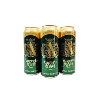 青岛啤酒 奥古特500mlX12罐整箱产地青岛直发一厂青啤