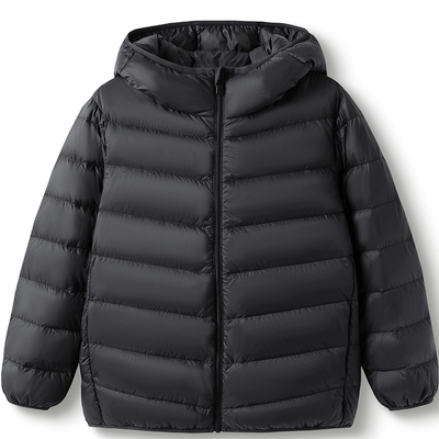 巴拉巴拉男童羽绒服儿童三防轻薄外套女童中大童冬装2024新款童装