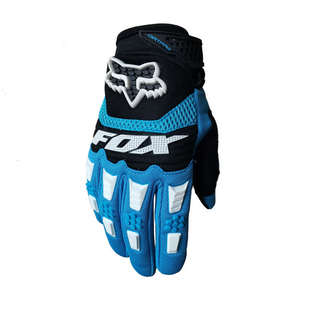 FOX德泡新款 黑白色手套 摩托自行电动机车越野户外防晒骑行士男款