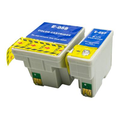 色彩卫仕适用T057058爱普生墨盒