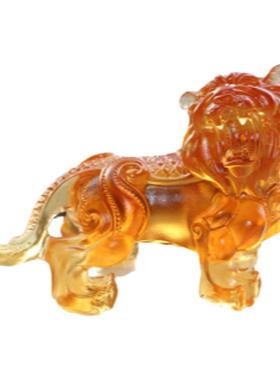 琉璃时尚风办公桌供奉生日装饰品