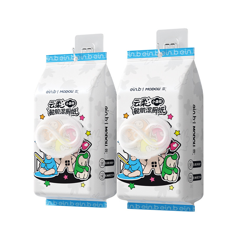 悬挂湿厕纸珍珠纹70g加厚