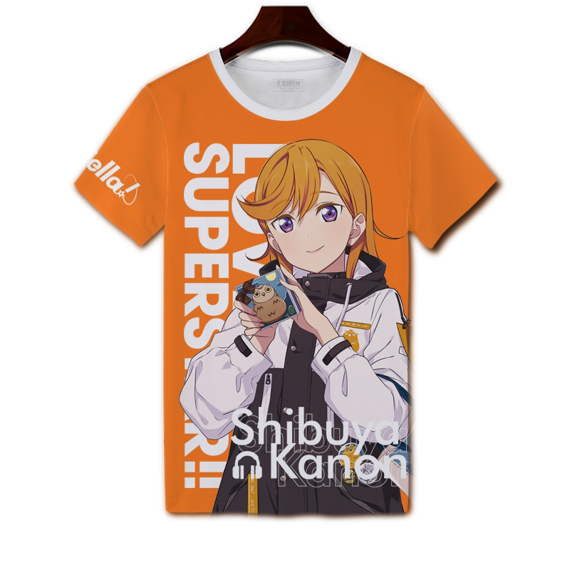 LoveLive唐可可涩谷香音短袖T恤