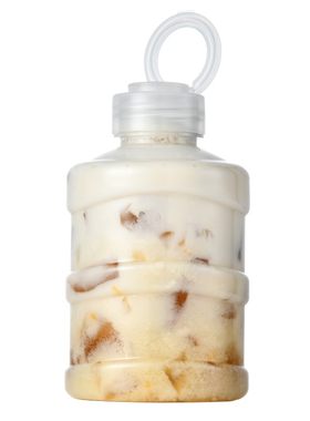 塑料网红水桶奶茶瓶果汁提手