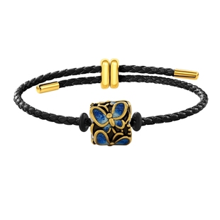 MONOLOGUE独白北纬三十度鎏彩蝴蝶转运珠复古黄金配绳新年礼