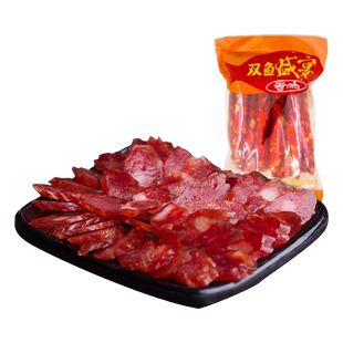 双鱼牌香肠500g 靖江双鱼腊肠广式腊味腊肠广式猪肉肠香肠
