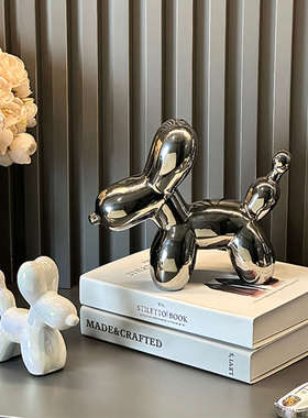 创意气球狗客厅玄关摆件高档轻奢高级感电视柜酒柜现代装饰工艺品