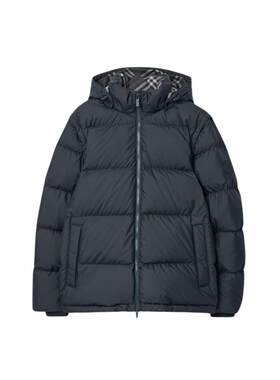 可拆式衣袖羽绒服BURBERRY