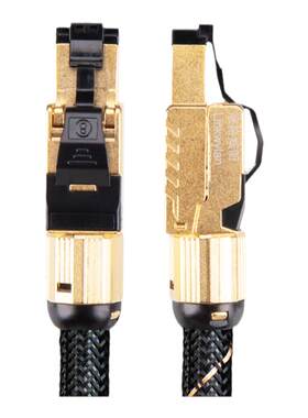 HIFI发烧级音响八类镀银网线