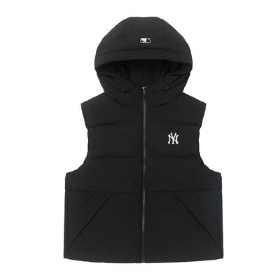 【自营】MLB羽绒马甲新款男女装情侣休闲服户外保暖外套运动服