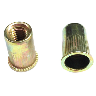 小头铆螺母小沉头竖条纹铆螺帽滚花拉母拉帽拉卯M3M4M5M6M8M10M12