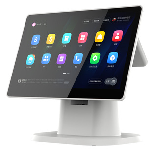 客如云一体收银机超市便利店触摸屏收银机快餐卤菜熟食店生鲜水果称重收银机扫码收银零售收银系统软件