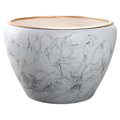 新款陶瓷花盆北欧风格特大号大口径室内外发财树绿萝创意盆栽清仓