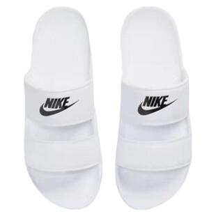 正品Nike/耐克男女透气双绑带黑白色鸳鸯休闲沙滩运动拖鞋 DC0496