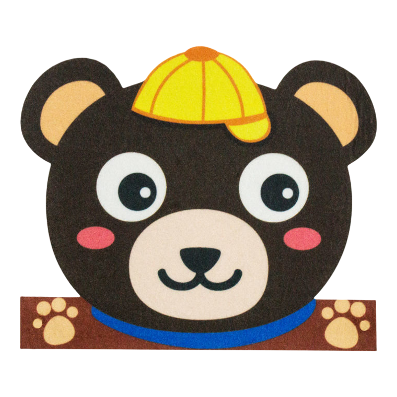 小熊拔牙儿童头饰表演头套