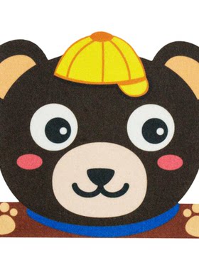 小熊拔牙儿童头饰表演头套