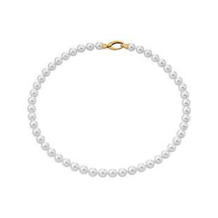 MAJORICA美娇丽佳手作珍珠项链串珠颈链设计锁骨链8mm新年礼物