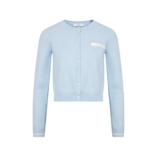 辣目洋子同款 Liilou 羊毛混纺 polo领背心叠穿半裙针织套装