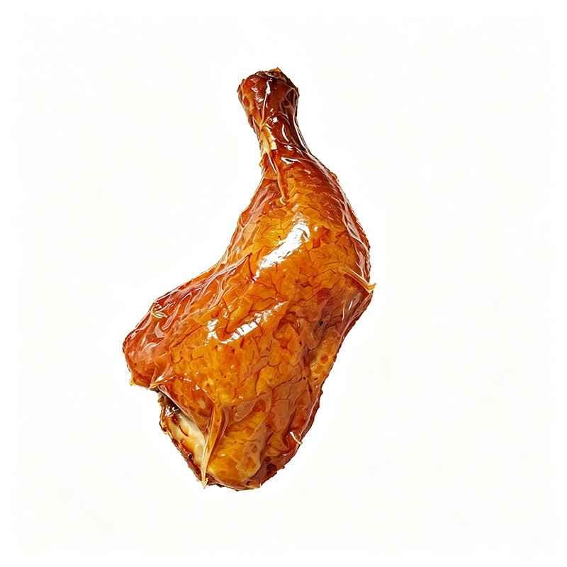古法果木熏大鸡腿手枪腿五香熏酱熟食真空开袋即食夜宵卤味零食