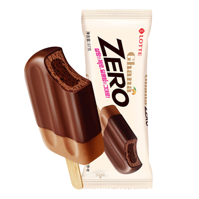 乐天韩国进口ZERO零糖加纳雪糕