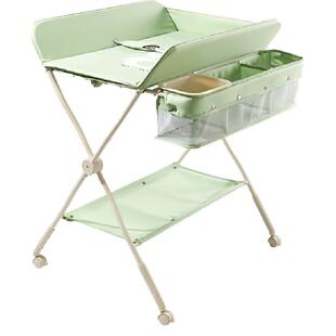 尿布台婴儿护理台多功能便捷可折叠移动新生儿宝宝换洗一体抚触台