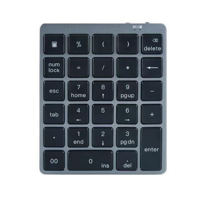 28键无线蓝牙数字小键盘可充电