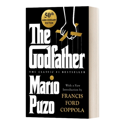 教父 50周年纪念版 英文原版 The Godfather 50th Anniversary Edition 英文版 进口英语原版书籍