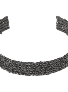 简约时尚冷淡风镶嵌满钻手镯女生