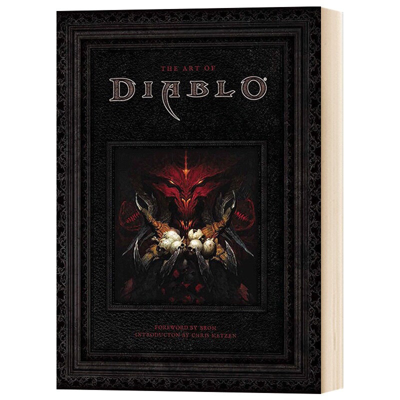 英文原版 The Art of Diablo 暗黑破坏神 游戏艺术画册设定集 英文版