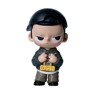 POPMART泡泡玛特 KUBO SPACE说唱歌手联名吊卡手办潮玩玩具摆件