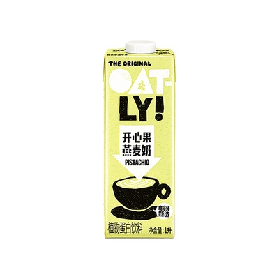 开心果新款燕麦奶oatly燕麦