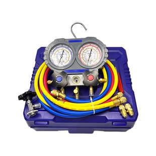 德果RTM高精度双表阀R32雪种双表N21空调维保工具R22R134A冷媒表