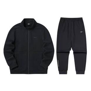鸿星尔克运动套装男春季新款男士运动服外套休闲衣服爸爸男装卫裤