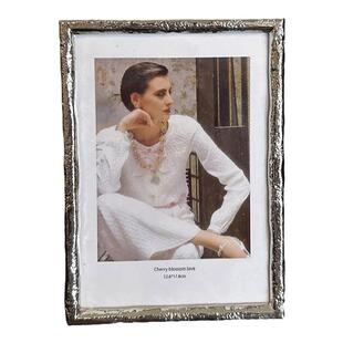 6寸7寸10寸相框摆台洗照片轻奢简约银色美式装饰品摆件相片框画框