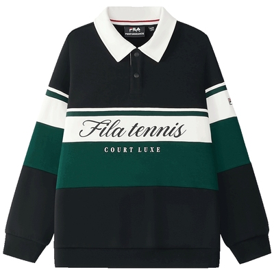 FILA斐乐中大童套头卫衣