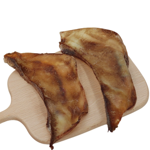 手工自制狗狗零食风干牛月亮骨月牙软骨小大型犬磨牙棒补钙软骨素