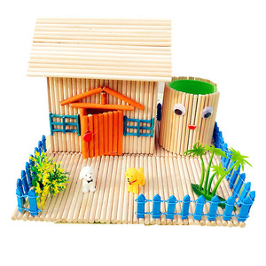 diy热销儿童房子包邮制作模型