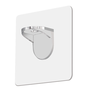 无痕粘贴层板托免打孔衣柜隔板分层支架承重支撑层拖层板固定器