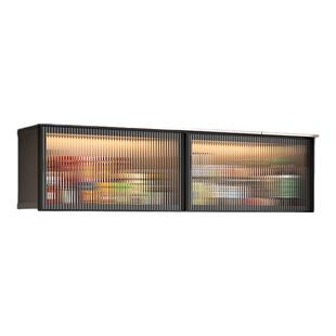 全铝吊柜墙壁柜厨房墙上储物柜橱柜阳台卫生间收纳挂柜手办展示柜