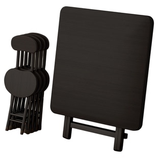 可折叠桌客厅家用小户型吃饭餐桌户外露营摆摊四方桌简易学生书桌