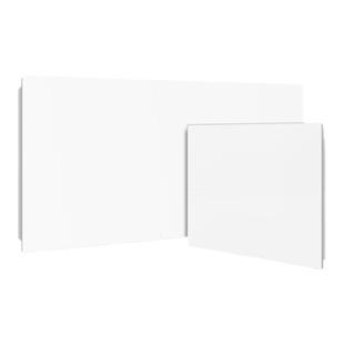 集成吊顶无边框扣板自装厨房卫生间采光透光天花板灯罩阳光房外壳