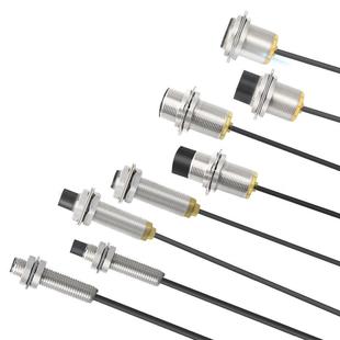 零广M12远距离接近开关M8/M18/M30金属感应传感器直流三线常开24V