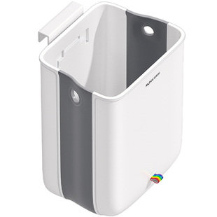 佳帮手折叠壁挂式厨房垃圾桶2026新款轻奢大号家用卫生间厕所客厅